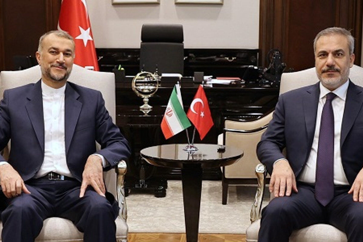 Dışişleri Bakanı Hakan Fidan ve İran Dışişleri Bakanı Hüseyin Emir Abdullahiyan
